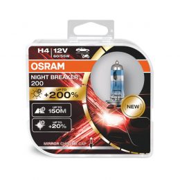 Osram H4 12V 60/55W Night Breaker 200 2-pack